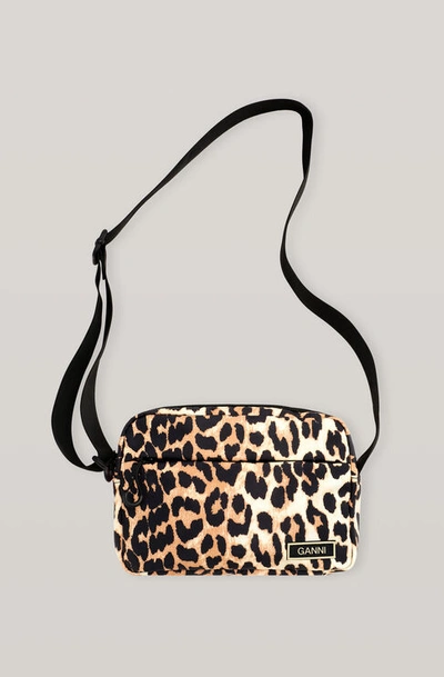 Ganni One Size In Leopard | ModeSens