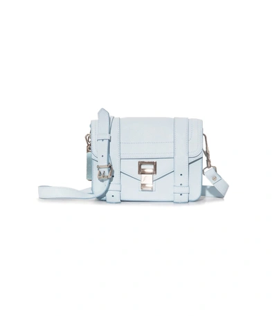 Shop Proenza Schouler Ps1 Mini Crossbody Bag In Baby Blue