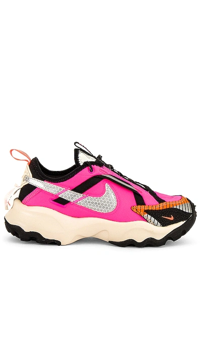 Shop Nike Tc 7900 Lx 3m Sneaker In Pink Blast  Reflect Silver & Orewood