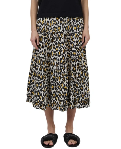 Shop Marc Jacobs The  Leopard Prairie Skirt In Animalier
