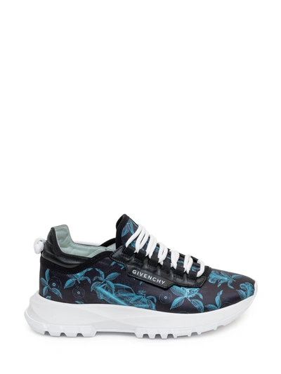 Shop Givenchy Spectre Floral Printed Sneakers In Multi
