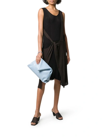 Shop Bottega Veneta Dress With Cut-out Design In Brown