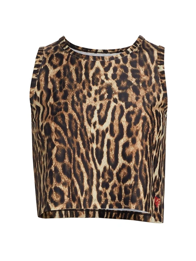 Shop R13 Cheetah Crop Tank Top