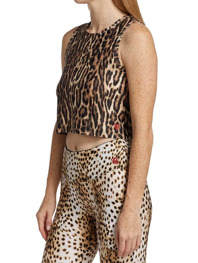 Shop R13 Cheetah Crop Tank Top