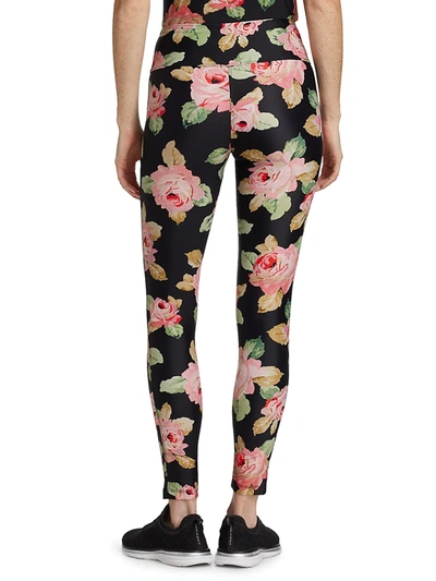 Shop R13 Floral Patch Pocket Leggings In Rose