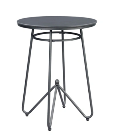 Shop Acme Furniture Nimai 3-piece Counter Height Set In Gray