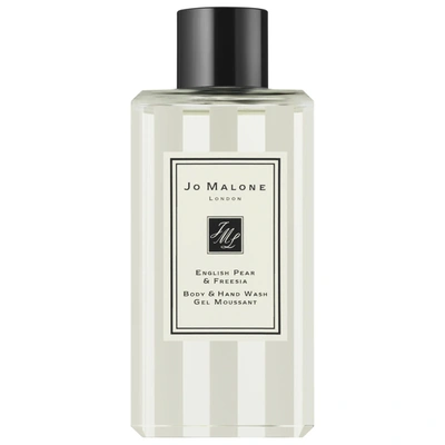 Shop Jo Malone London Mini English Pear & Freesia Body And Hand Wash 3.4 oz/ 100 ml Wash