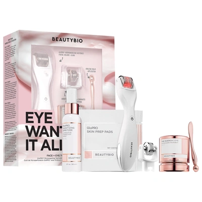 Shop Beautybio Eye Want It All Face + Eye Microneedling Set