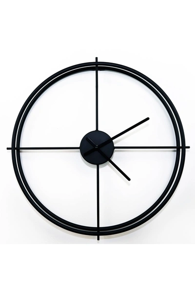 Shop Walplus Minimalist 50cm Iron Wall Clock In Multi