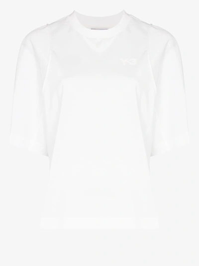 Shop Y-3 Cotton T-shirt In White