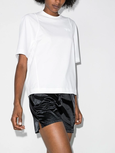 Shop Y-3 Cotton T-shirt In White