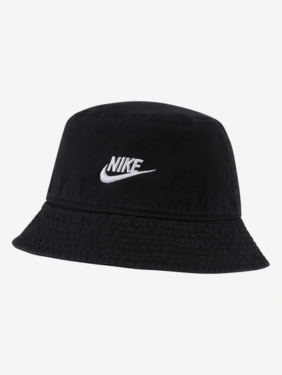 Shop Nike Sportswear Bucket Hat In Black