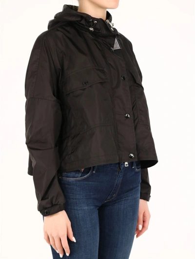 Shop Moncler Primagiedi Nylon Jacket In Black