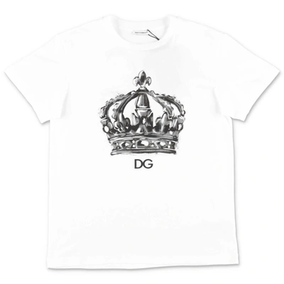 Shop Dolce & Gabbana T-shirt In Bianco