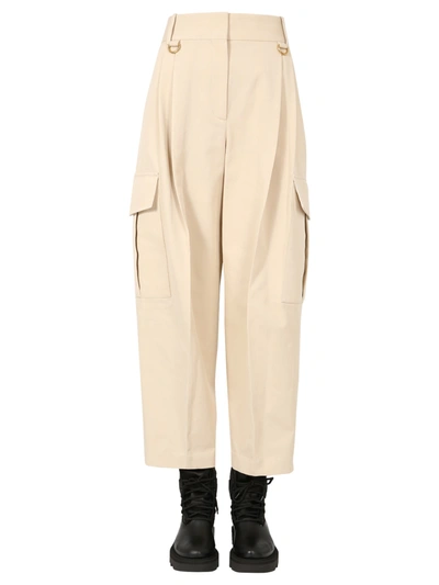 Shop Givenchy Cargo Pants In White