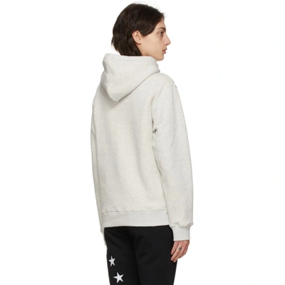 Shop Etudes Studio Grey Klein Hoodie In Heather Grey