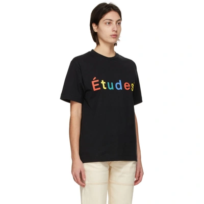 Shop Etudes Studio Black Wonder T-shirt