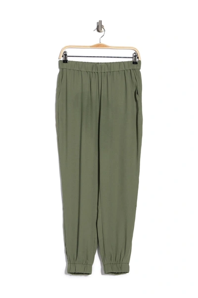 Shop 14th & Union Jogger Pants In Green Sorrel