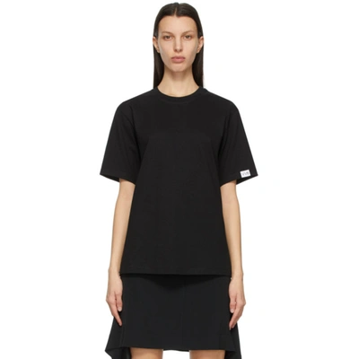 Shop Victoria Victoria Beckham Black Victoria T-shirt