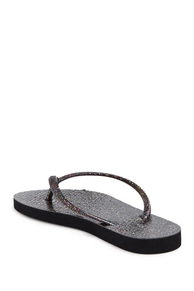 Shop Abound Leyo Flip Flop Sandal In Black Multi Glitter