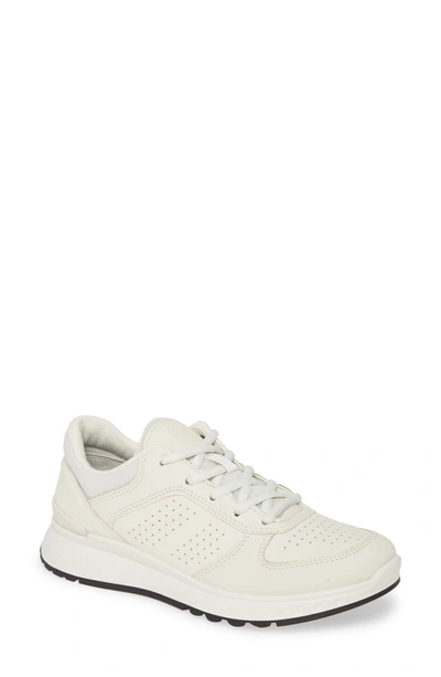 Shop Ecco Exostride Sneaker In Shadow White Leather