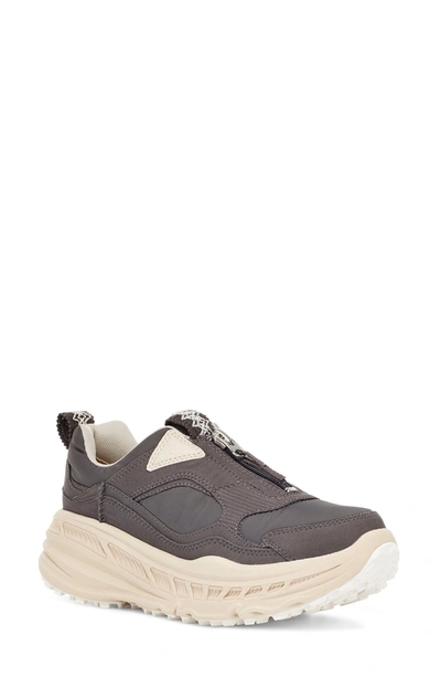 Shop Ugg Ca805 Zip Sneaker In Charcoal