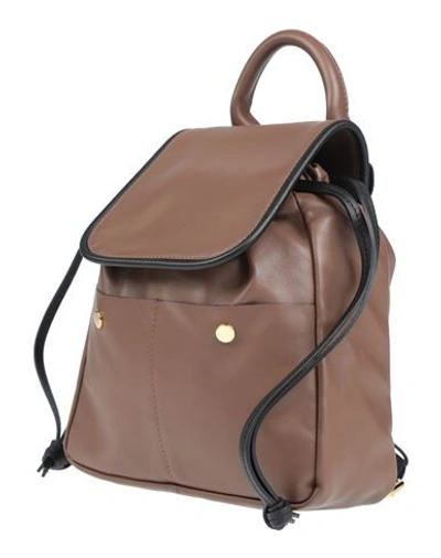 Shop Marni Backpacks & Fanny Packs In Brown