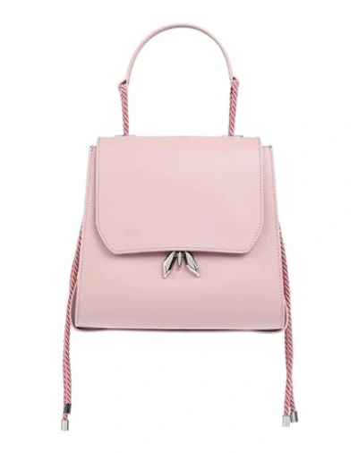 Shop Patrizia Pepe Handbags In Pastel Pink
