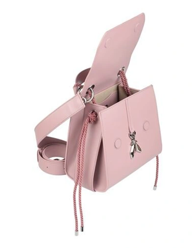 Shop Patrizia Pepe Handbags In Pastel Pink