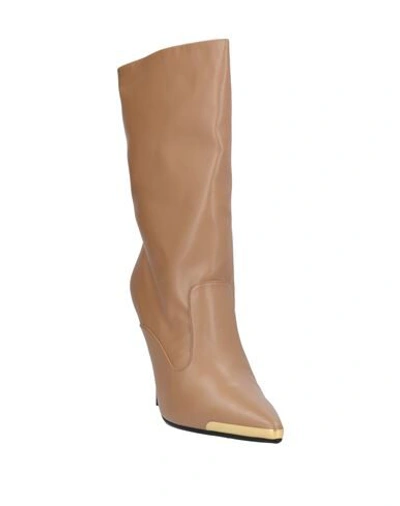 Shop Stella Mccartney Ankle Boots In Camel