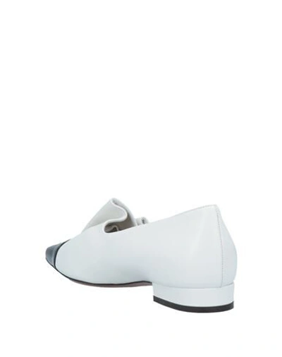 Shop L'autre Chose L' Autre Chose Woman Loafers Ivory Size 5 Soft Leather In White