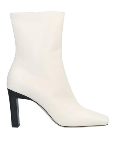 Shop Wandler Ankle Boots In White