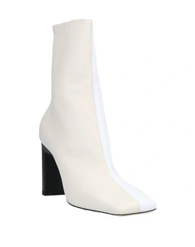 Shop Wandler Ankle Boots In White