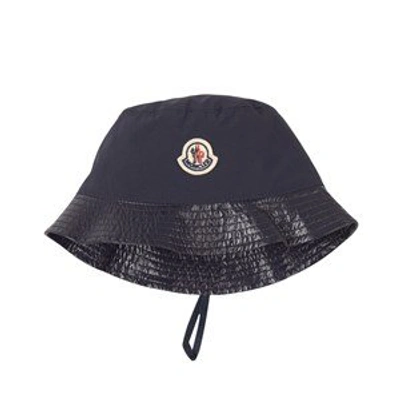 Shop Moncler Navy Sun Hat