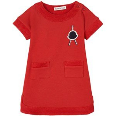 Shop Moncler Kids In Red