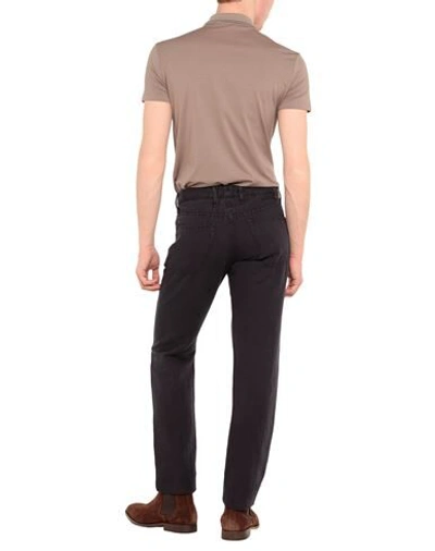 Shop Incotex Pants In Dark Blue