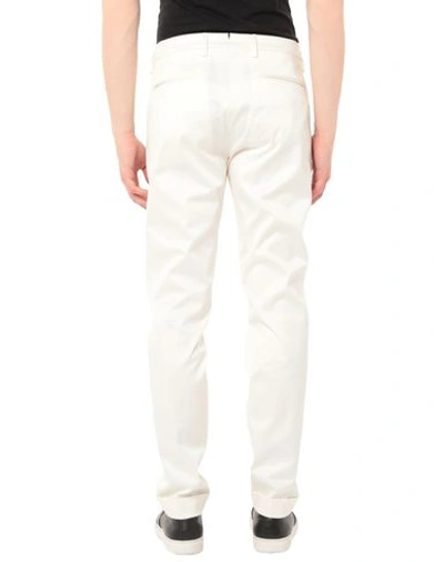 Shop Angelo Nardelli Pants In White