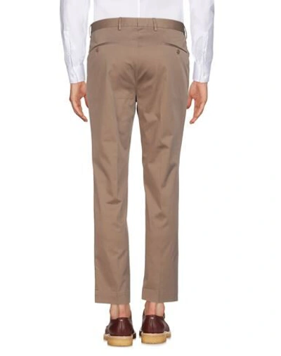 Shop Incotex Casual Pants In Brown