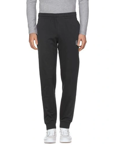Shop Ea7 Man Pants Black Size 3xl Cotton