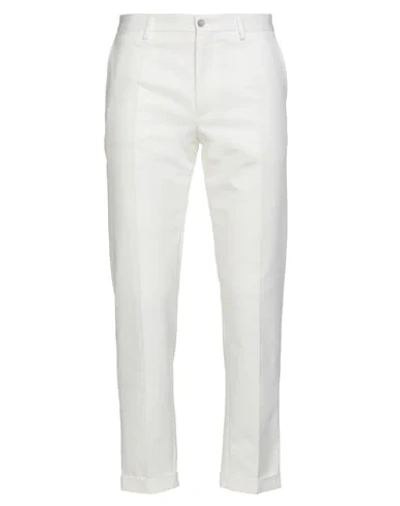 Shop Dolce & Gabbana Casual Pants In White