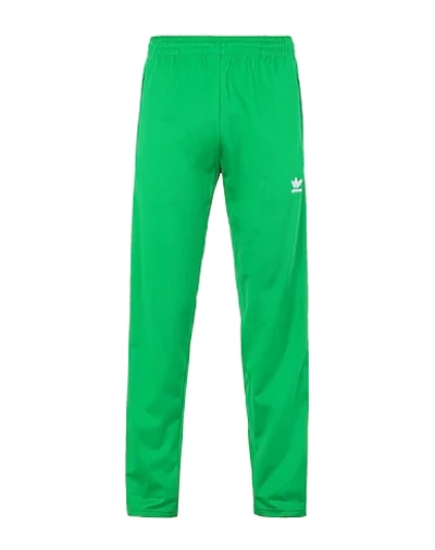 Shop Adidas Originals Pants In Green