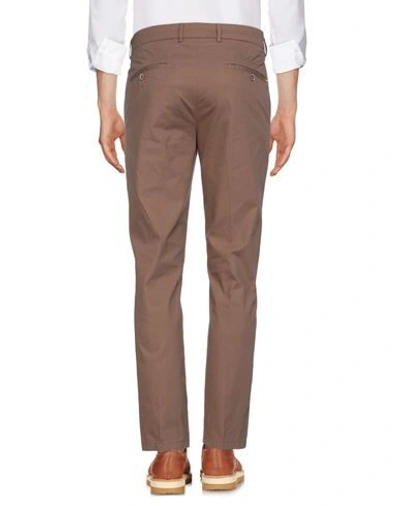Shop Primo Emporio Man Pants Brown Size 28 Cotton
