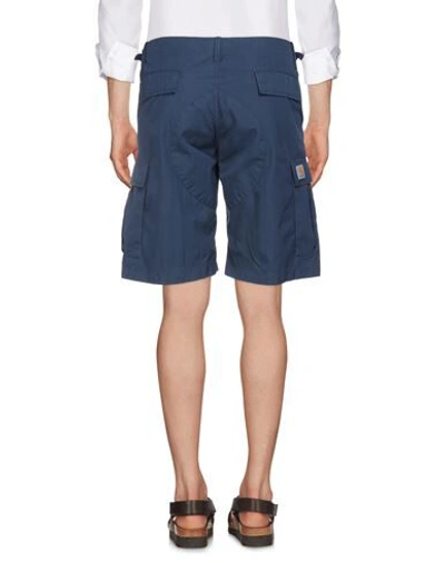 Shop Carhartt Shorts & Bermuda Shorts In Blue