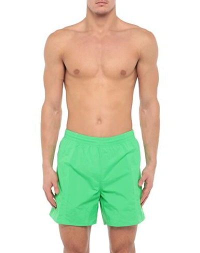 Shop Speedo Man Swim Trunks Light Green Size Xxl Nylon