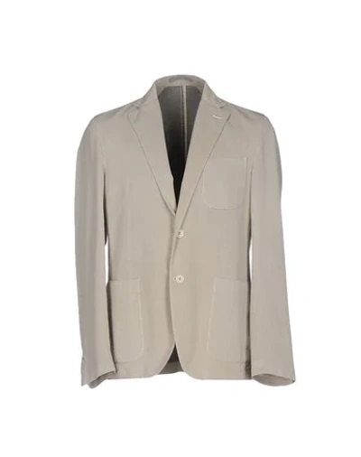 Shop Nino Danieli Suit Jackets In Beige