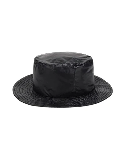 Shop 8 By Yoox Recycled Nylon Fisherman Hat Woman Hat Black Size L Recycled Polyamide