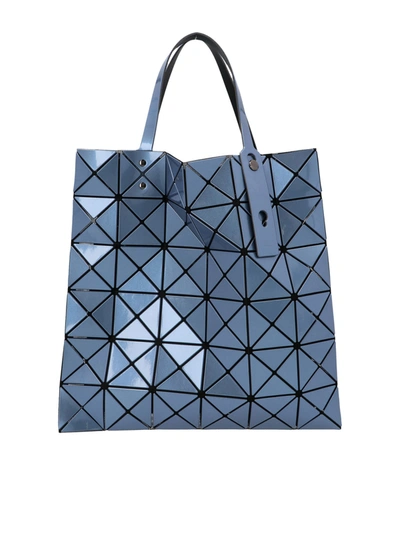 Shop Bao Bao Issey Miyake Lucent Metallic Shopper Bag In Blue In Light Blue