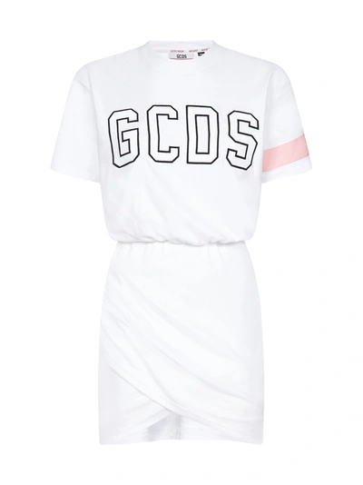 Shop Gcds Dress In White