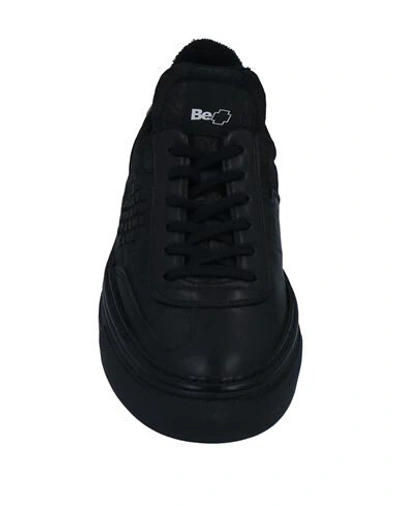 Shop Bepositive Man Sneakers Black Size 9 Soft Leather