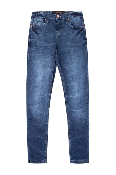 X-ray 5 Pocket Stretch Jeans In Dark Blue